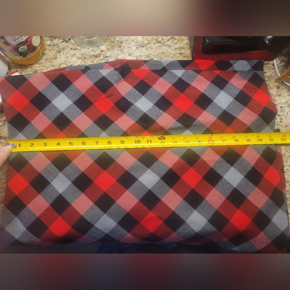 RED GRAY BLACK Plaid Pencil Skirt Size 2 Lined from THE LIMITED - Picture 11 of 11